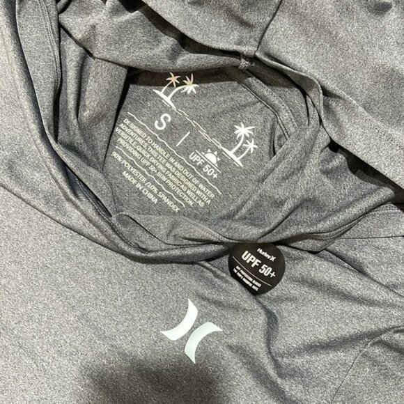 Hurley Men's Icon Palm Long Sleeve Surf Shirt - Picture 7 of 12